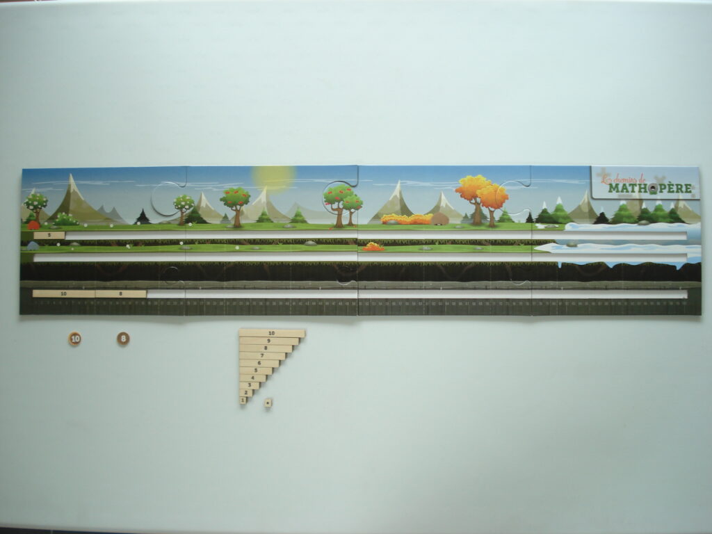 Photo plan de jeu Mathopère jusqu'à 100