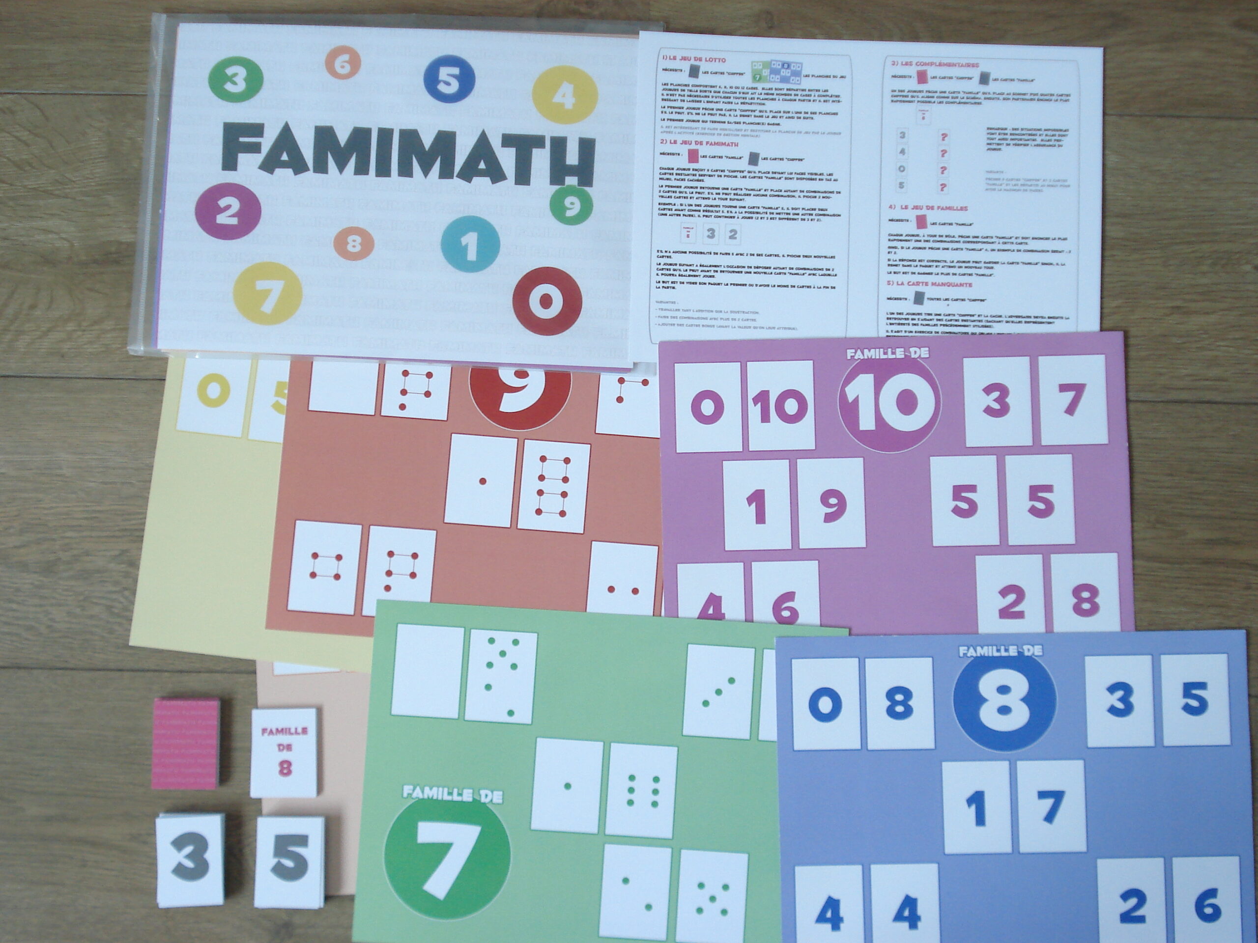 Jeu math Famimath