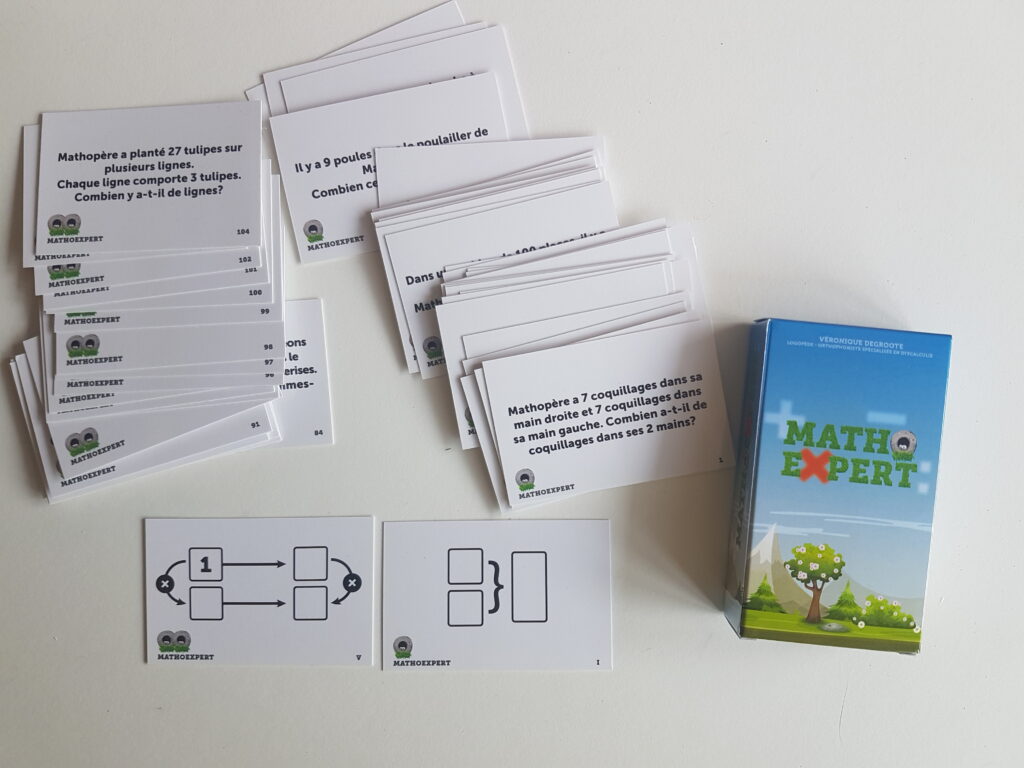 Photo jeu Mathoexpert pour logopède